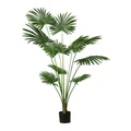 SOGA Artificial Fan Palm Tree 180cm in Assorted