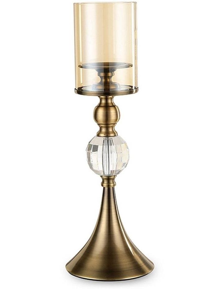 SOGA Glass Candle Holder 43cm in Gold
