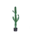 SOGA Potted Artificial 6 Heads Cactus Plant 120cm in Multi Assorted