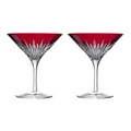Waterford New Year Celebration Martini Set of 2 in Red 7cm