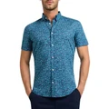 Marcs Come Together Shirt in Blue Multi Blue S