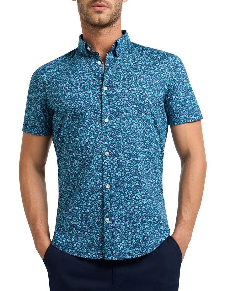 Marcs Come Together Shirt in Blue Multi Blue L
