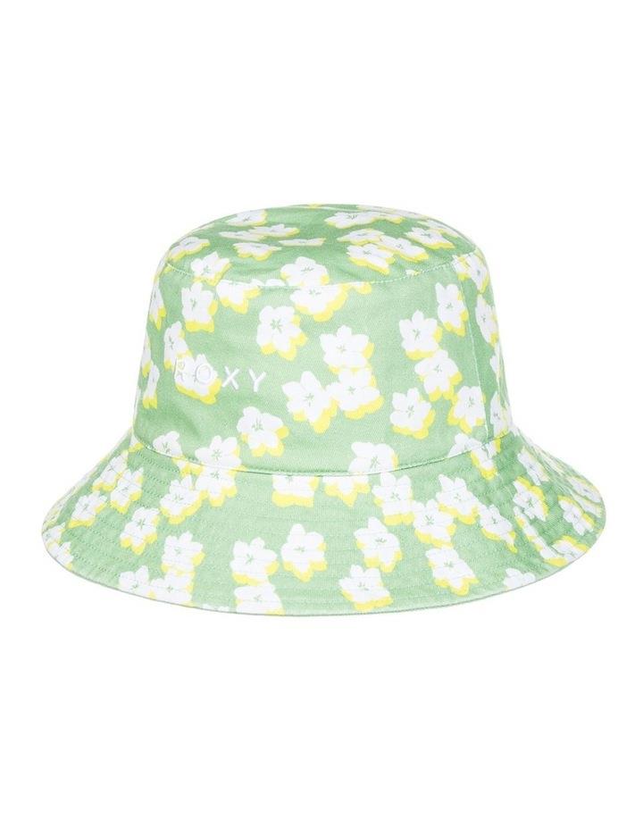 Roxy Jasmine Paradise Bucket Hat in Quiet Green Floral Delight Green S/M
