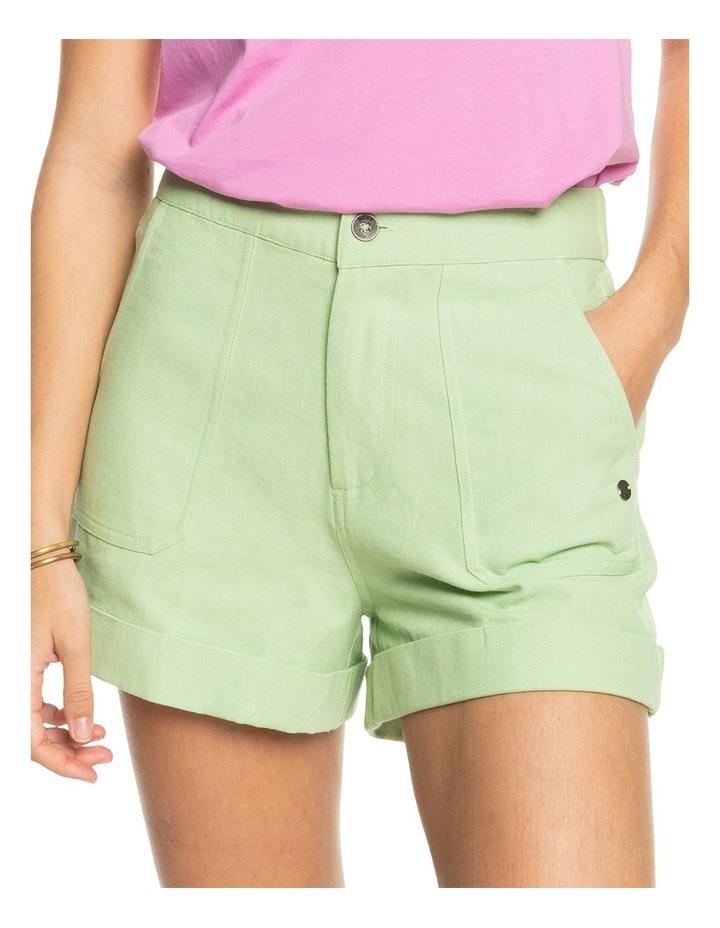 Roxy Alta Casual Shorts in Quiet Green L