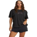 Roxy Mazzy Oversized T-Shirt in Anthracite Black XS
