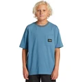 Quiksilver Radical Times Pocket T-shirt in Aegean Blue 10