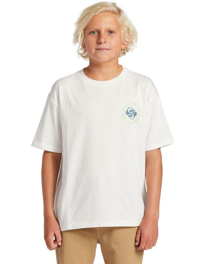 Quiksilver Flare T-shirt in Snow White 8