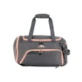 High Sierra Convertible Sports Duffle Bag in Grey/Pink Grey
