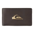 Quiksilver New Miss Dollar Bi-Fold Leather Wallet in Chocolate Brown M