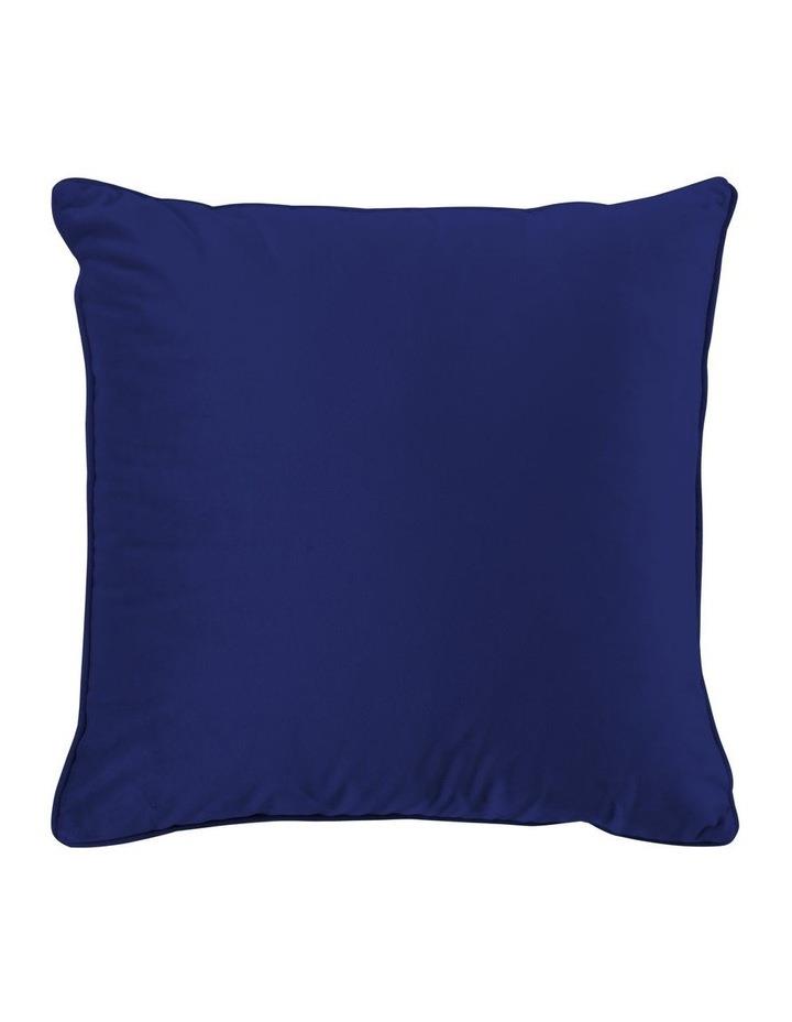 Cadence & Co. Bronte Velvet Cushion 45x45cm in Sapphire Blue