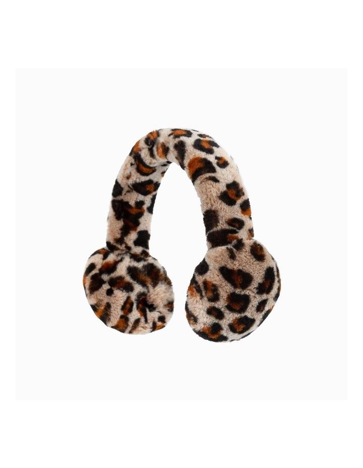 Ozwear Ugg Ugg Sheepskin Earmuff Leopard in Leopard Assorted