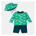 Sprout Lochness 3pc Rashy Set in Green 00