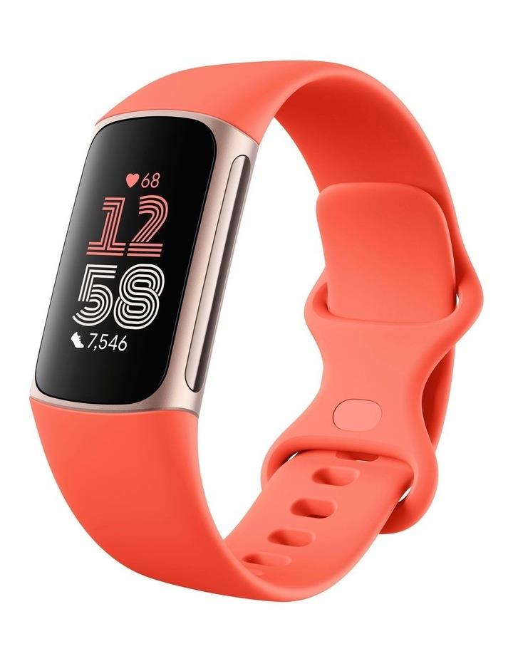 Fitbit CHARGE 6 APAC in Gold/Red GA05184-AP Red