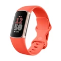Fitbit CHARGE 6 APAC in Gold/Red GA05184-AP Red