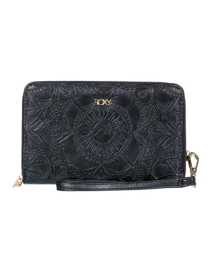 Roxy Back In Brooklyn Zip-Around Wallet in Anthracite Black OSFA
