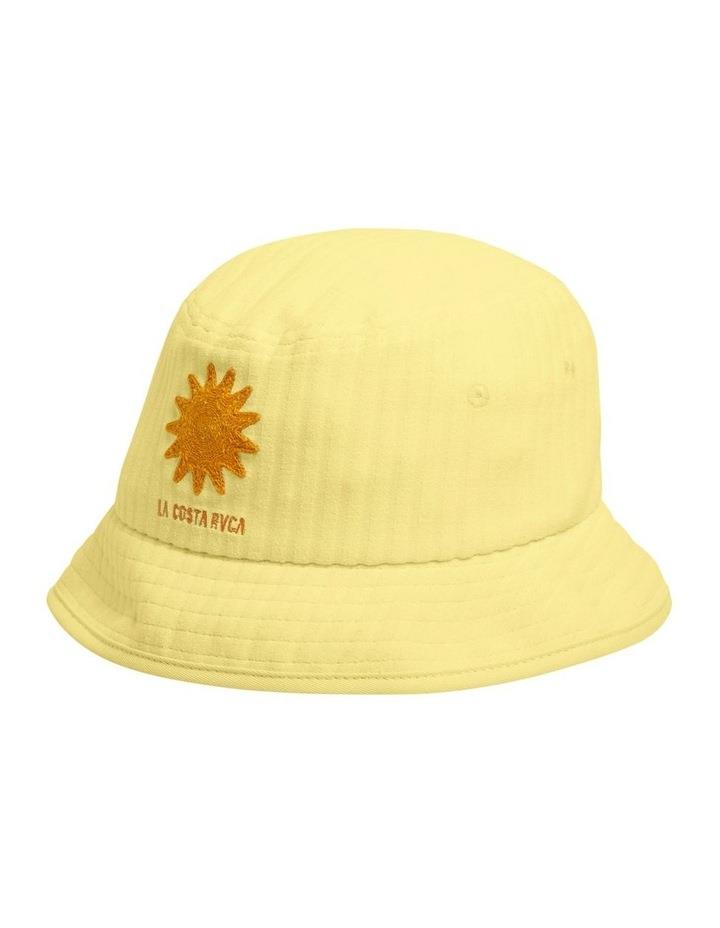 RVCA La Costa Bucket Hat in Butter Yellow L