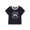 Tommy Hilfiger Crest Fitted T-shirt in Navy 10