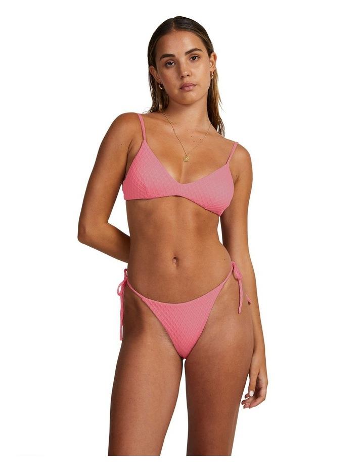 RVCA Lacey Trilette Bikini Top in Pink 6