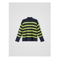Name It Karmia Long Sleeve Knit Sweater in Dark Sapphire Navy 9-10
