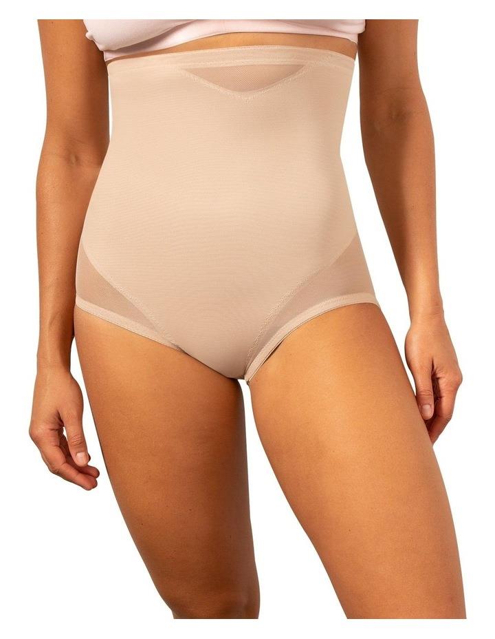 Miraclesuit Shapewear Sheer Shaping X-Firm High Waist Brief in Nude Beige S