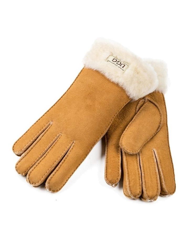 Ozwear Ugg Ugg Turn Cuff Glove in Chestnut Chestnut M XL