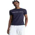 Calvin Klein Jeans Core Instit LG Tee in Night Sky Navy XS