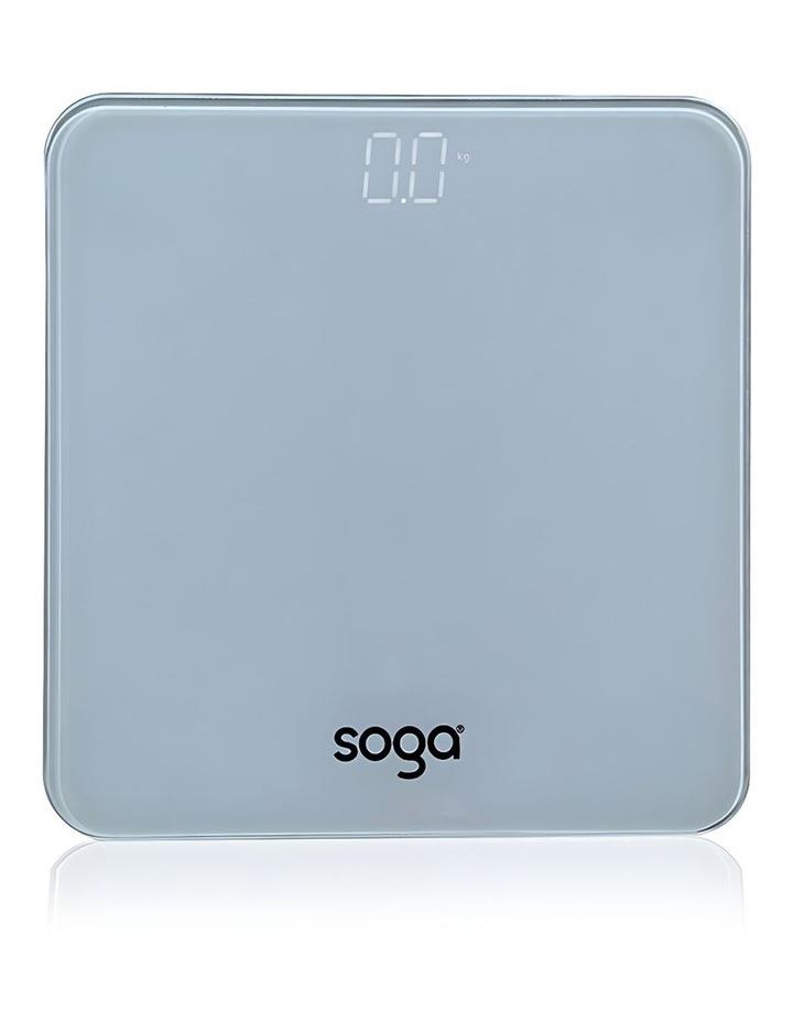 SOGA Glass LCD Electronic Body Fat Scale in White