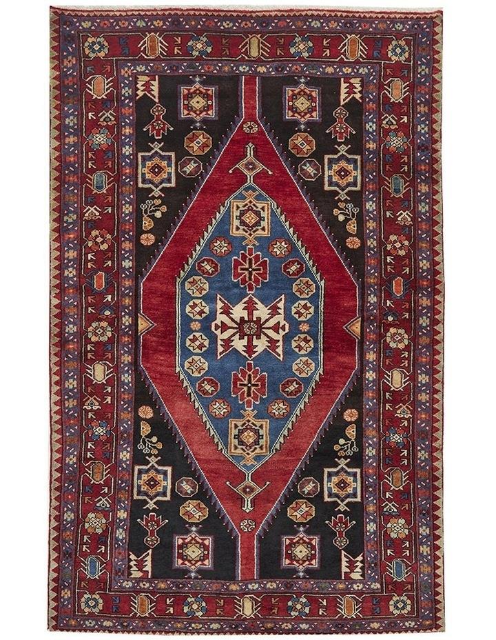 The Handmade Collection Hand Knotted Pure Wool Saveh Rug 215X135cm Red One Size