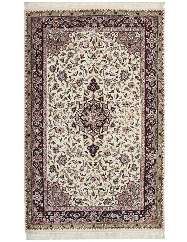 The Handmade Collection Indian Hand Knotted Persian Design Rug 200X117cm Cream One Size