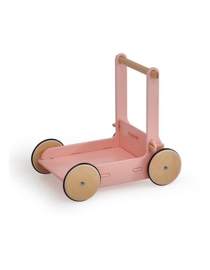 Moover Classic Walker Wooden Kids Walking Toy Playset 12m&#43 Pink