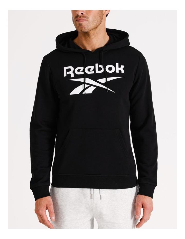 Reebok Ri Ft Big Logo Oth Hoodie in Black XL