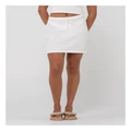 Rusty Florence Skirt in White 12