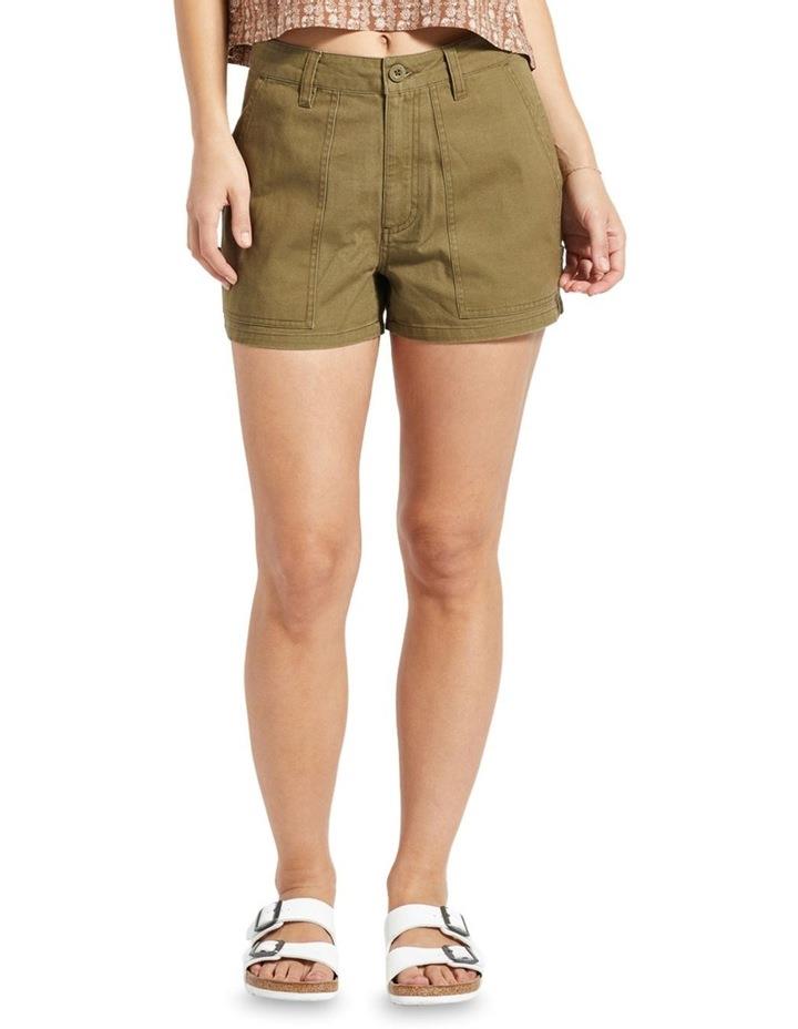 Brixton Alameda Short Military in Olive 31