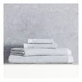 Vue Boston Towel Range in Anchor Grey Charcoal Bath Towel