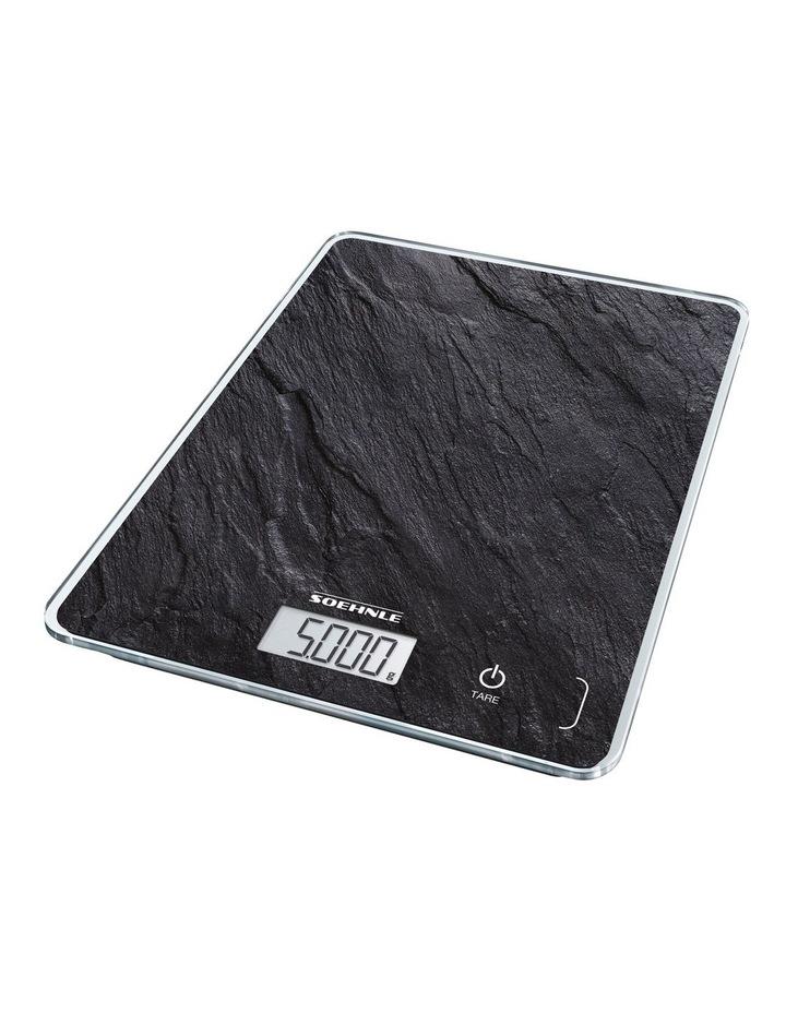Soehnle Page Compact Kitchen Scale in Slate Black