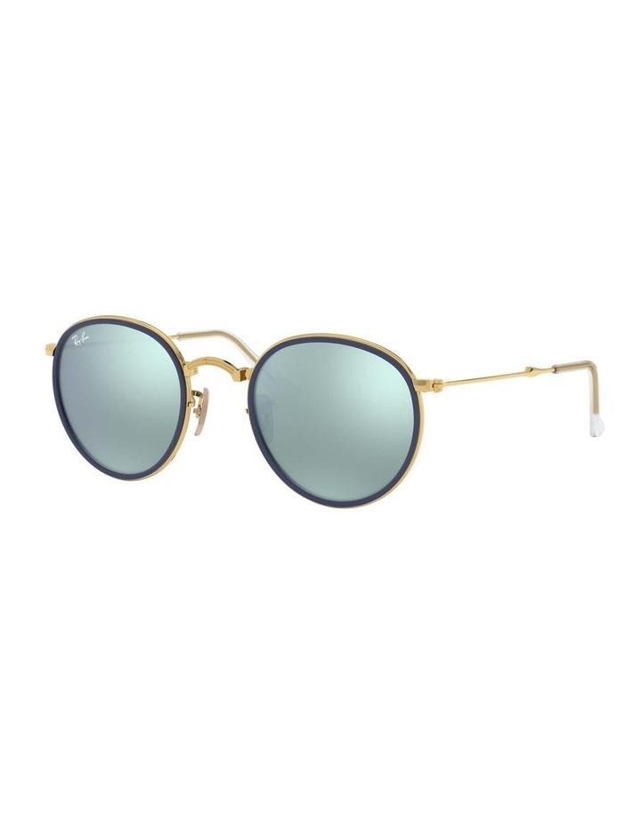 Ray-Ban Round Folding Gold RB3517 Sunglasses Gold