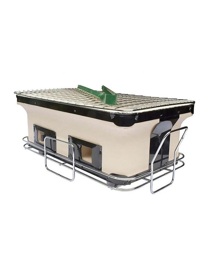 Healthy Choice Portable Hibachi Tabletop Grill in Beige