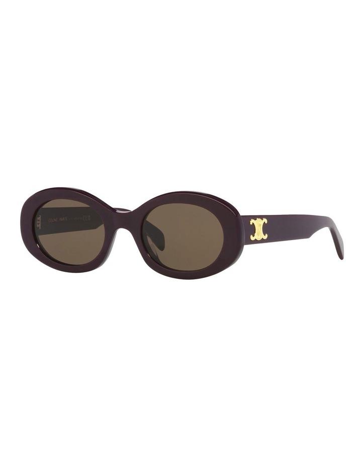 Celine Triomphe CL40194U Sunglasses in Violet Lavender 1