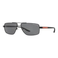 Armani Exchange Polarised AX2037S Sunglasses in Black 1
