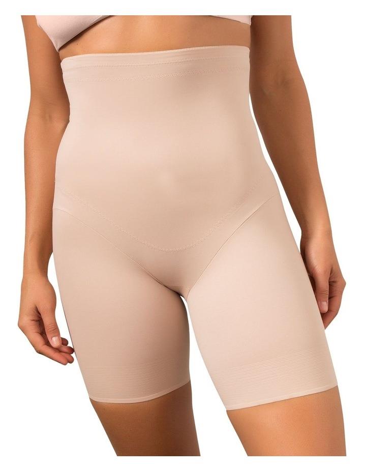 Miraclesuit Shapewear Adjustable Fit High Waist Thigh Slimmer in Nude Beige S
