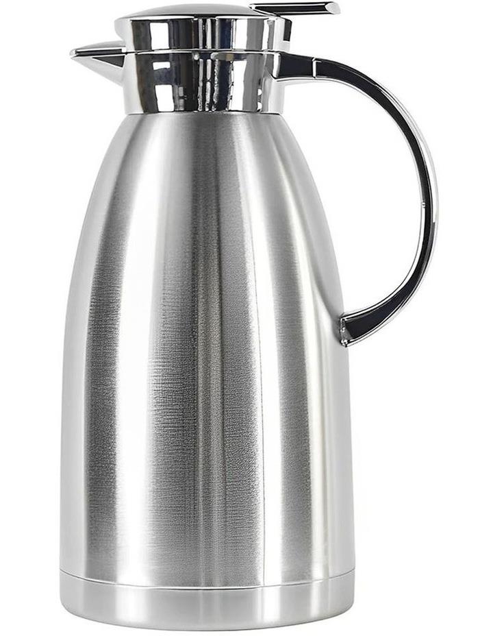 SOGA Kettle Insulated Vacuum Flask Water Coffee Jug Thermal 2.3L in Stainless Steel Silver