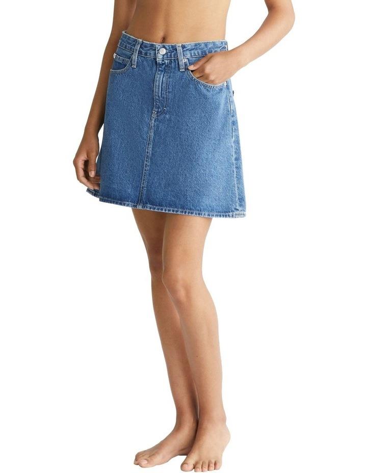 Calvin Klein Jeans A-Line Mini Skirt Mid Blues 29