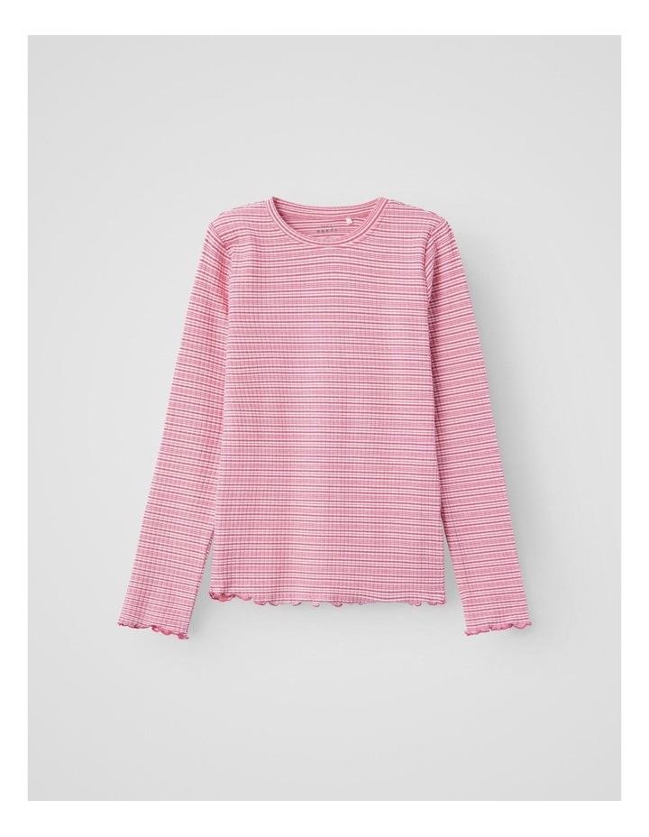 Name It Emma Long Sleeve Top in Pink Flambe Pink 7-8