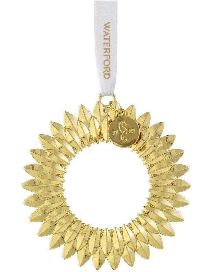 Waterford Christmas Gold Wreath Ornament