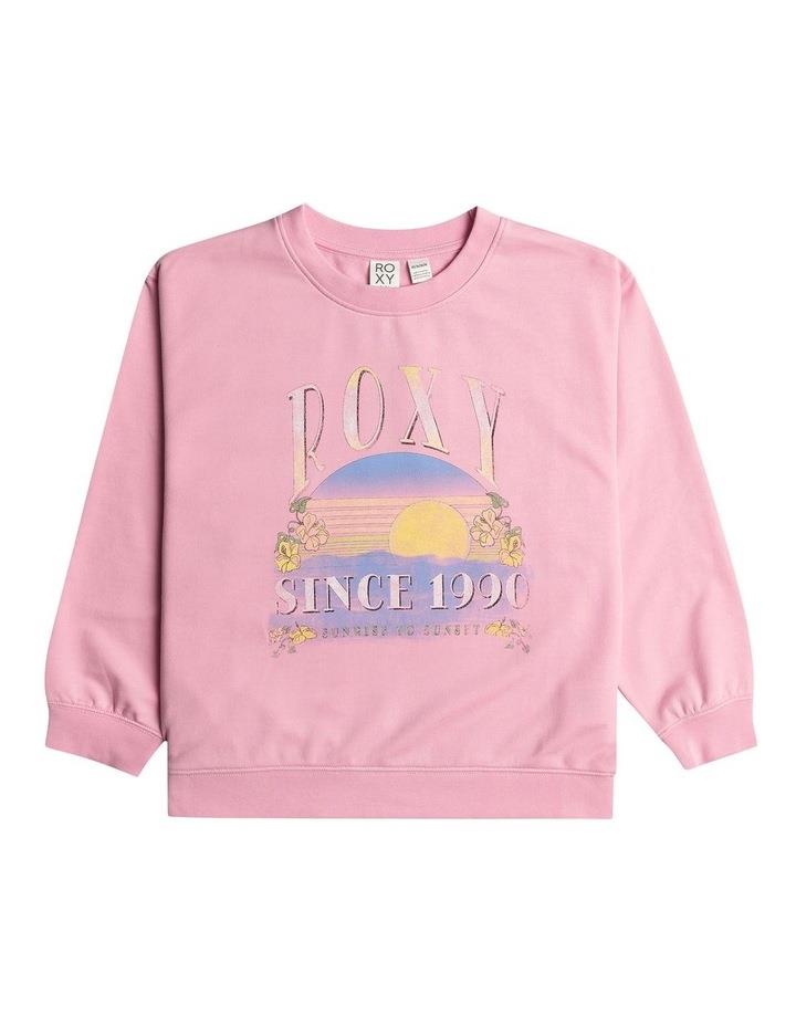Roxy Morning Hike Fleece Sweater in Prism Pink 4