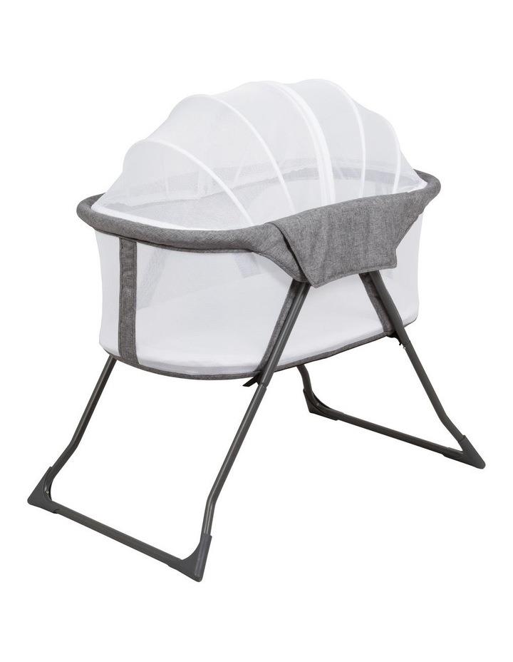 Childcare Maya Travel Bassinet in Storm Cloud White