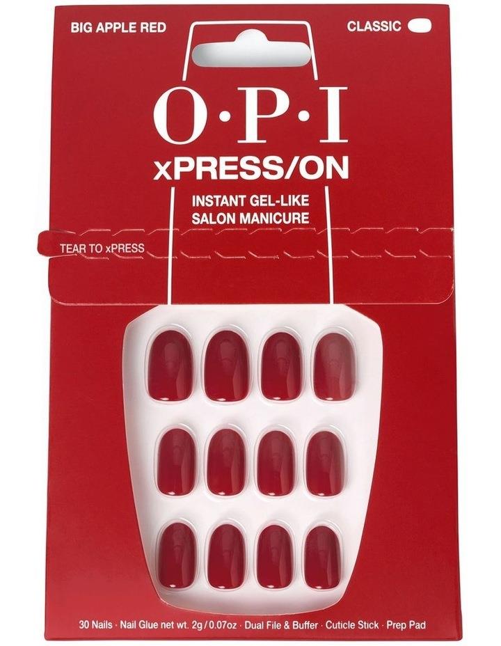 OPI Xpress/On Big Apple Red&trade; Press-On Nails Red