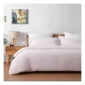 Dreamaker 225TC Cotton Washed Comforter Set in Pink Queen