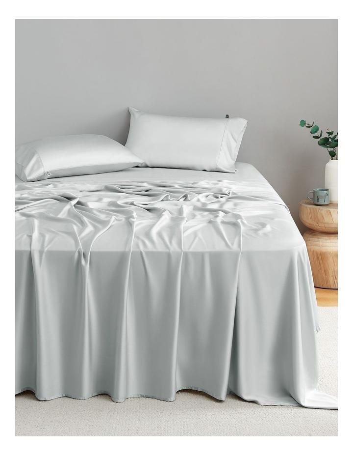 Natural Home Bamboo Sheet Set in Dove Grey Double