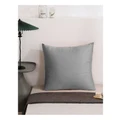 Serene Bamboo Cotton Blend Sateen Euro Pillowcase in Dove Grey